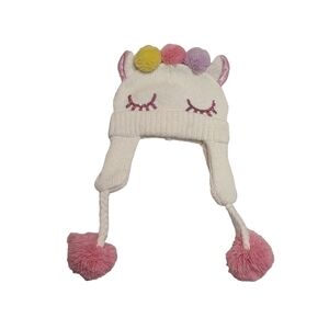 Toby Cat Pom Pom Girls Hat 7-14